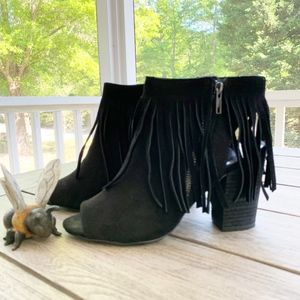 Flirty & Fun Fringe Bootie